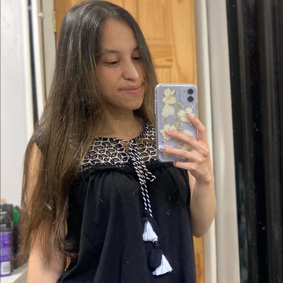 Loft black and white top - Picture 4 of 4